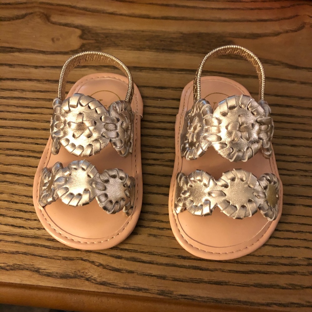 Jack Rogers - Platinum Baby Lauren - Size 2